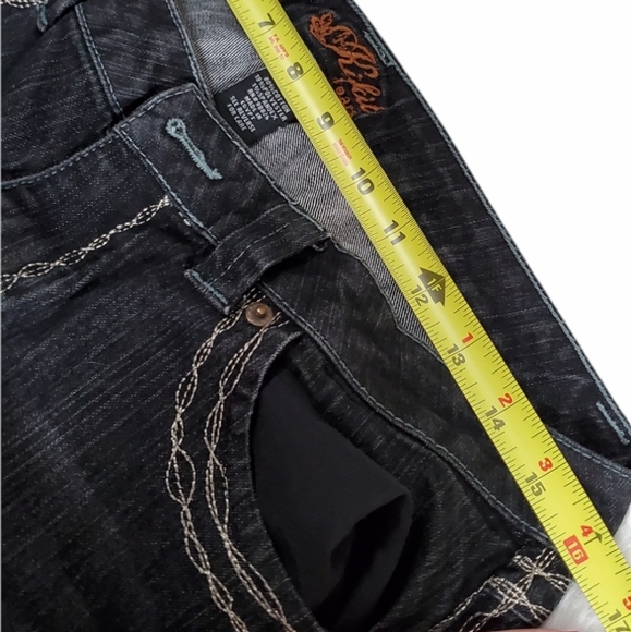 Kikit black decorated jeans size 14 - Picture 4 of 11